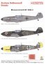 Techmod Bf-109E-3 Decals 1/24 with Canopy Mask