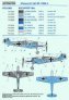 Techmod Decalcomanie Bf-109E-4 1/48 Cinque Opzioni