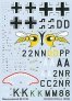 Techmod Bf-110D Decals 1/48 Norway 1941
