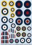 Techmod Decalcomanie RAF Insignia Spitfire 1/48 image 1