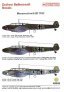 Techmod Decalcomanie Bf-110C Messerschmitt 1/48