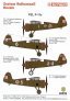 Techmod Decalcomanie PZL P.11C 1/48 Parte 3