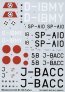 Techmod Bf-108B Taifun Part 2 Decals 1/48 image 1