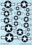1/48 U.S. National Insignia Stars and Bars 1943-45 image 1