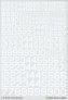 Techmod D�calcomanies Num�ros S�ries US Blanc 1/48 image 1