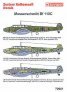 Techmod Decalcomanie Bf-110C 1/72 image 1