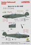 1/72 Messerschmitt Bf-109E Stencils for 2 aircraft