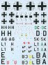 Techmod Decalcomanie Ju-88A-4 1/72 Sei opzioni image 1