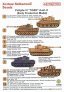 Techmod D�calcomanies Tiger Ausf.E Early 1/72