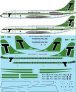 1/144 Transavia Holland Caravelle III laser decal for A-Model