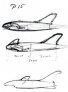 1/72 Lippisch P.15-05 German WWII jet project image 1