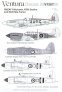 Ventura Decalcomanie Aerei 1/72 P-40 Seafire Sea Fury
