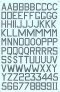 1/48 Medium Sea Grey RAF 18 & 24 Code Letters & Numbers