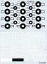 1/48 WWII British Pacific Fleet Roundels and 12 numbers, 18  a