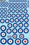 1/72 RAF National Insignia/Roundels 1920  1939