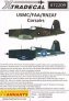 1/72 Vought F4U-1 Corsairs (15) USMC 17965/8 VMF-422