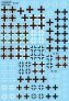 1/72 Luftwaffe Fighter Crosses for Bf 109, Fw 190, Me 262 image 2