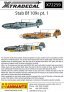1/72 Messerschmitt Bf-109E/F/G Pt 1 Stab Markings.