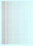 Xtradecal Parallele Streifen Silber 9 Breiten