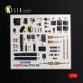 Kelik 1/48 He-111 H-20 Interno 3D per ICM