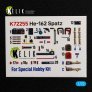 Kelik 1/72 He-162 Spatz Int�rieur 3D SP.HOB.