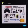 Kelik 3D Decals Cockpit P-51D Mustang 1/72