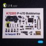 Kelik Set d�taillage P-47D Thunderbolt 1/72 cockpit