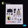 Kelik Interni Cockpit MiG-3 1/72 Decals 3D