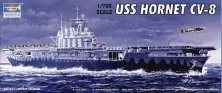Trumpeter USS Hornet CV-8 1/700 con base mare Trumpeter USS Hornet CV-8 1/700 con base mare
