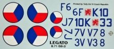 1/72 Decals for Avia B.71 (SB-2) Czechoslovak AF