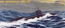 Hobby Boss USS SSN-772 Greeneville Submarine 1/700