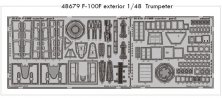 1/48 F-100F exterior (TRUMP)