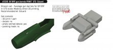 Brassin 1/72 Bf 109F gun barrels PRINT