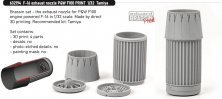 Brassin 1/32 F-16 exhaust nozzle P & W F100