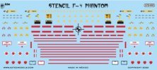 1/72 Generic Stencil McDonnell F-4 Phantom II