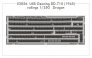 1/350 USS Gearing DD-710 (1945) railings (DRAG)