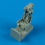 1/72 F-8 Crusader ejection seat with safety belts