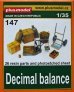 1/35 Decimal balance (26 resin parts & PE set)