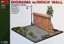 1/35 Diorama with Brick Wall