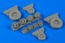 1/48 F-14A Tomcat weighted wheels (ACAD)