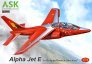 1/72 Alpha Jet E with decals for Belgium and France