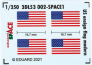 1/350 US ensign flag modern