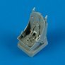 1/48 P-39 Airacobra seat with safety belts