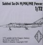 1/72 Update set for Su-24 M/MK/MR (DRAG/BILEK)