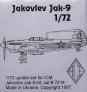 1/72 Update set for Jakovlev Jak-9 (ICM)