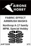1/72 Northrop A-17 family Fabric effect control surface