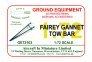 1/72 Fairey Gannet tow bar