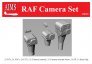 1/32 Raf Camera set includes 2x F8s, 2x F24s, 2x F52s, 2x Camera