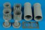 1/32 EF 2000A late exhaust nozzles TRUMPETER