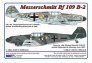 1/72 Messerschmitt Bf-109B-2 2x decal versions